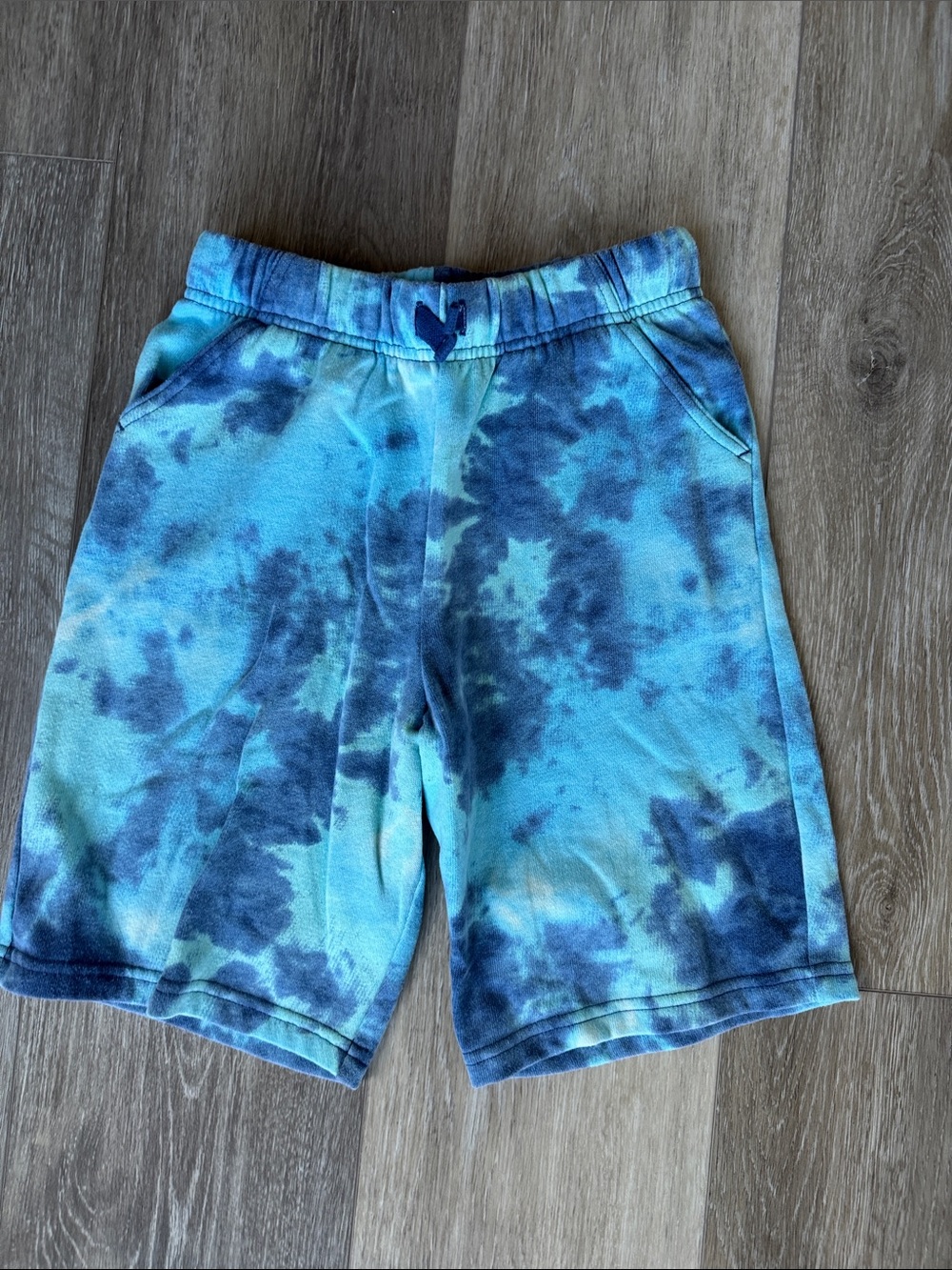 jumping beans Blue Tie-Dye Knit Shorts